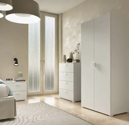 Chests of drawers - 4-Drawer Chest of Drawers with Metal Guides - TERRANEO