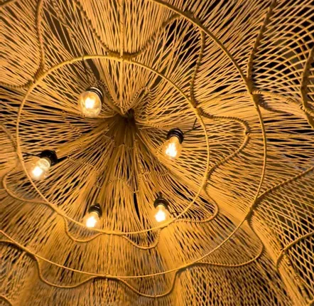 Plafonniers - Douille de Plafond - Naturel Noir - 5 Pièces - BAZAR BIZAR LIVING