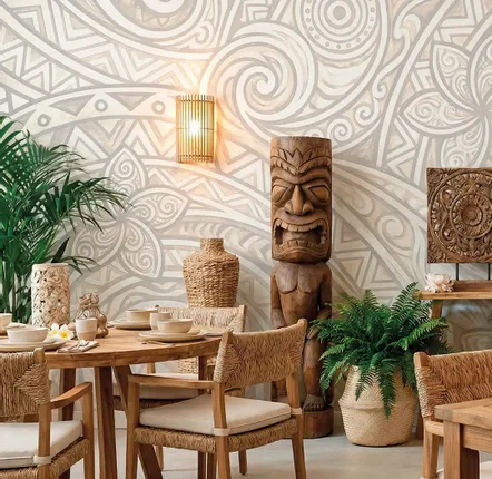 Papiers peints - Décor mural sur mesure - MANA - LGD01 DECOR MURAL SUR MESURE