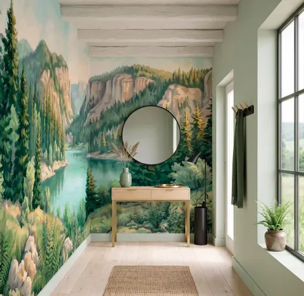Papiers peints - Décor mural sur mesure - COMBE DU LAC - LGD01 DECOR MURAL SUR MESURE