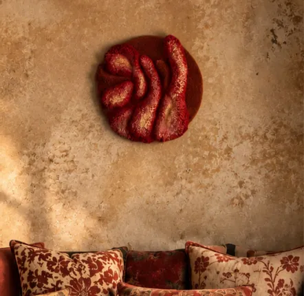 Contemporary carpets - MURAL, UNIQUE PIECE, CARPET, AURA TERRA. - ATELIER SAGRADO