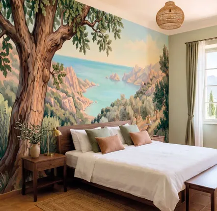 Papiers peints - Décor mural sur mesure - CORSICA - LGD01 DECOR MURAL SUR MESURE