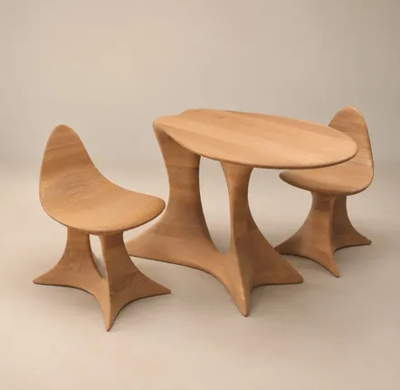 Tables basses - Collection Aphrodite | Série d’Ensembles Exclusifs | Chêne Massif - NEXART