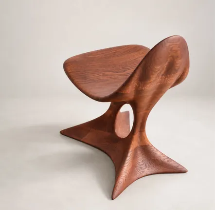 Chaises - Aphrodite | Fauteuil Premium Sculpté | Chêne Européen Massif - NEXART