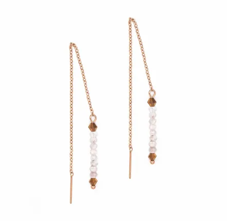 Gifts - Lumia Moonstone Drop Earrings - SLOYA