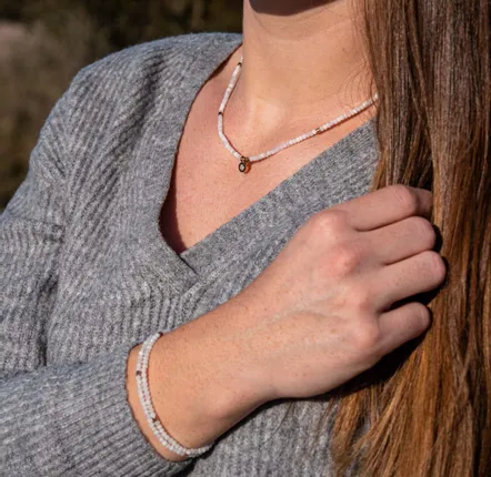 Gifts - Lumia Moonstone Necklace, Bracelet & Earrings Set - SLOYA