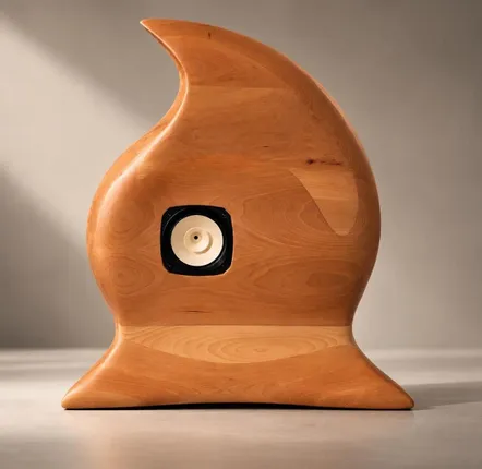 Speakers and radios - Hype | Sculpted Cherry BLH Loudspeaker - NEXART