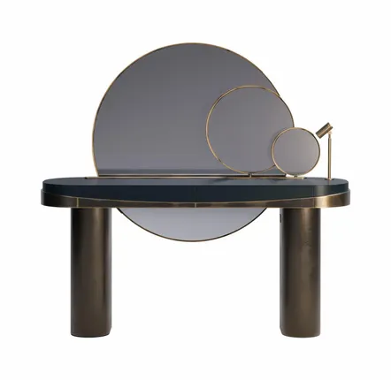 Bureaux - Aldrich Dressing Table Handmade by Porus Studio - PORUS STUDIO