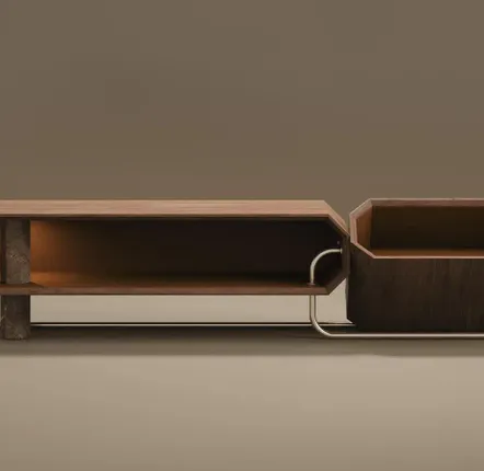 Buffets - Orleans TV Unit Handmade by Porus Studio - PORUS STUDIO