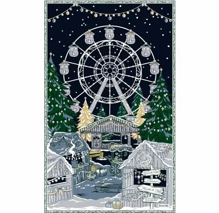 Torchons textile - Torchon Grande roue - BEAUVILLÉ