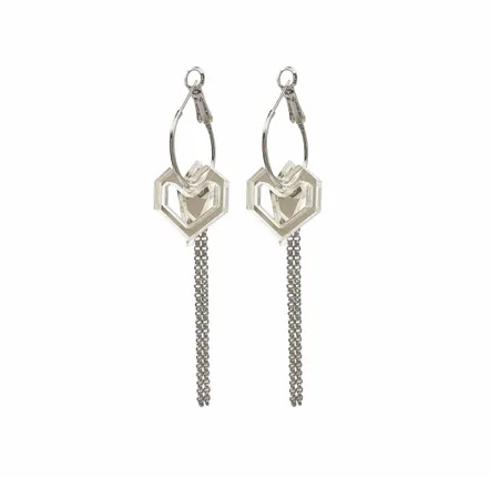 Jewelry - TIKA COMPO AMORE silver earrings - TELLMEE
