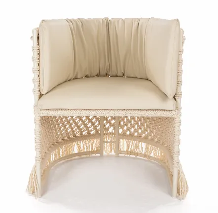 Fauteuils - Fauteuil « Lady H' - V&V MACRAME