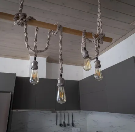Hanging lights - Mamba Light - V&V MACRAME
