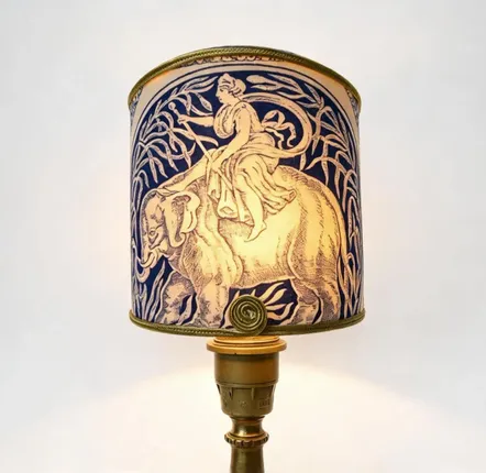 Hanging lights - Toile de Jouy lampshade - CHATEAU TALES