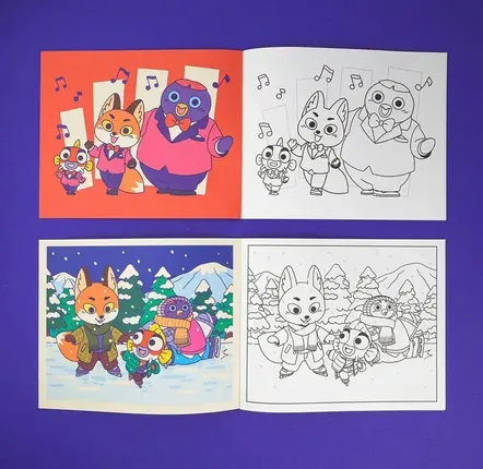 Stationery - Coloring book “Rémi et Compagnie” - 28 pages - YEAAAH! STUDIO
