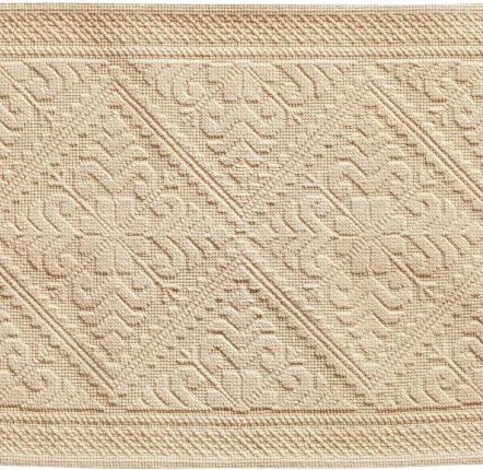 Autres linges de bain - Tapis de bain Enzo Poudre 54 x 64 - MAISON VIVARAISE - SDE VIVARAISE WINKLER