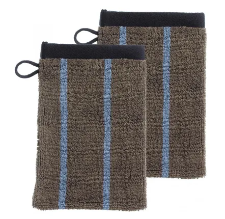 Autres linges de bain - Lot de 2 gants de toilette Charly Potatoes 15 x 21 - LA CERISE SUR LE GATEAU