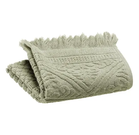 Autres linges de bain - Serviette Invité Zoe Tilleul 30 x 50 - MAISON VIVARAISE - SDE VIVARAISE WINKLER