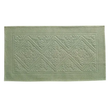 Autres linges de bain - Tapis de bain Enzo Tilleul 54 x 110 - MAISON VIVARAISE - SDE VIVARAISE WINKLER