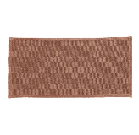 Autres linges de bain - Tapis de bain Etia Cacao 54 x 110 - MAISON VIVARAISE - SDE VIVARAISE WINKLER