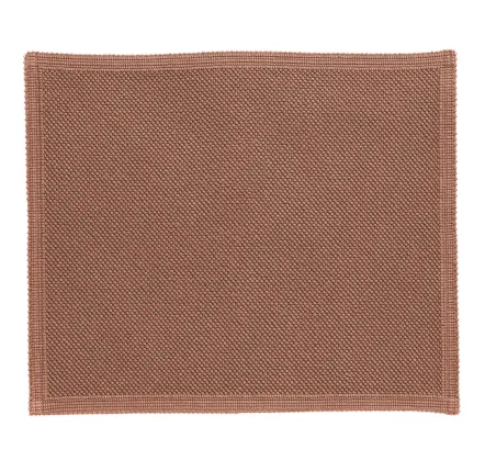 Autres linges de bain - Tapis de bain Etia Cacao 54 x 64 - MAISON VIVARAISE - SDE VIVARAISE WINKLER