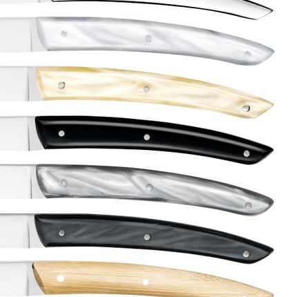 Couteaux - Couteau de table Le Thiers® Classique - Coffret de 6 couteaux - LAGUIOLE CLAUDE DOZORME