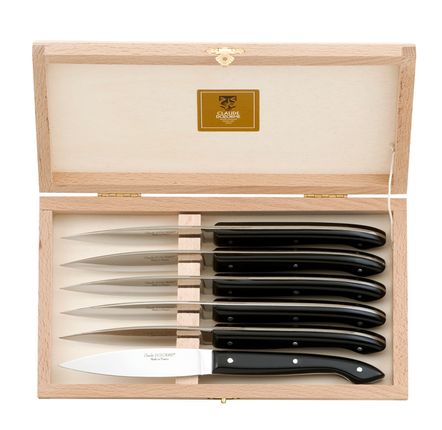 Cadeaux - Couteau de table Capucin - Claude Dozorme - Coffret de 6 couteaux - LAGUIOLE CLAUDE DOZORME