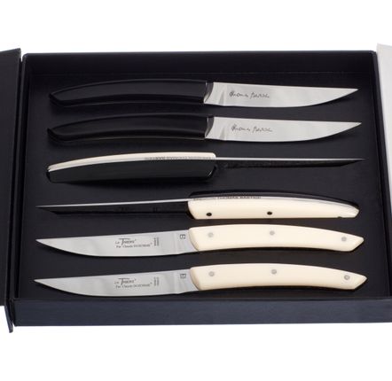 Gifts - Le Thiers® Shadow table knives by Thomas Bastide - Claude Dozorme - LAGUIOLE CLAUDE DOZORME