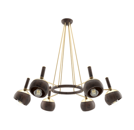 Plafonniers - Essen Suspension Lamp Handmade by Wood Tailors Club - WOOD TAILORS CLUB