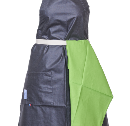 Accessoires de jardinage - TABLIER SACASALADES BY ARMINE en coton enduit + Torchon - SACASALADES BY ARMINE