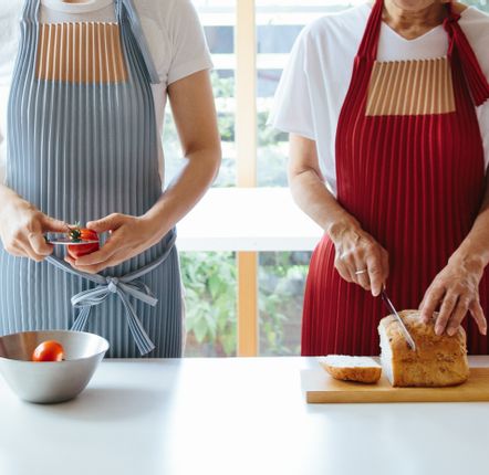 Homewear - Tablier de cuisine - plon 01 et 02 - KNA PLUS
