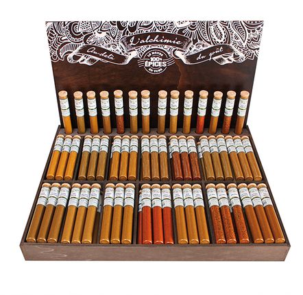 Spices - DISPLAY STAND SPICE BLENDS  - ALCHIMIE - LE MONDE EN TUBE 100 % EPICES