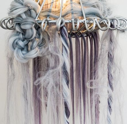 Suspensions extérieures - Suspension AIR GRIS - MICKI CHOMICKI HAIR BRUT