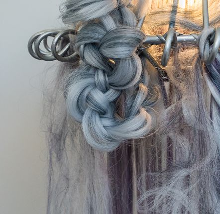 Suspensions extérieures - Suspension AIR GRIS - MICKI CHOMICKI HAIR BRUT
