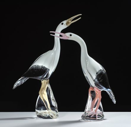 Sculptures, statuettes and miniatures - STORK - DUCCIO DI SEGNA CRISTALLERIA