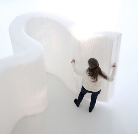 Mobilier et rangements pour bureau - softwall textile | cloison flexible autoportante - MOLO