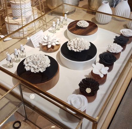 Scent diffusers - Decorative wooden and porcelain box - IWA - ANOQ
