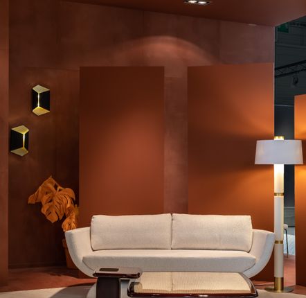 Hotel bedrooms - Origami Sconce in Brushed Brass and Matt Black Lacquered - DUISTT