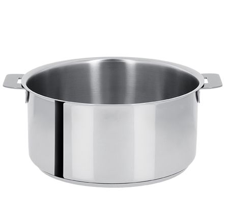 Casseroles - Casserole inox 18-10 14cm Mutine Amovible - CRISTEL