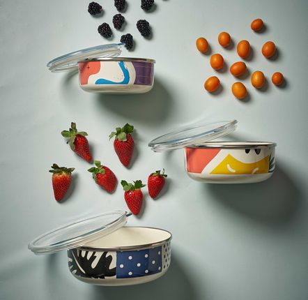 Pièces uniques - Conteneurs de stockage Flas - KAPKA ENAMELWARE