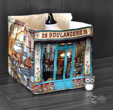 Food storage - Bakery 28 fabric box - MARON BOUILLIE