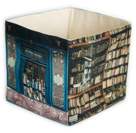 Coffrets et boîtes - Boite de rangement Librairie "Le pont traversé" - MARON BOUILLIE