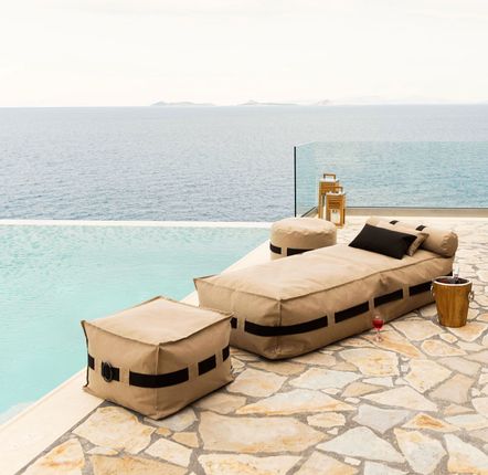 Outdoor fabrics - Bean Bag La Playa - POUFOMANIA