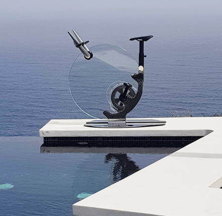 Exercise bicycles - Teckell Ciclotte Chrome / Black - TECKELL