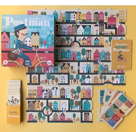 Jeux enfants - POSTMAN - JEU D'OBSERVATION - LONDJI