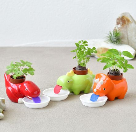 Children's decorative items - Green Zaurus - NOTED