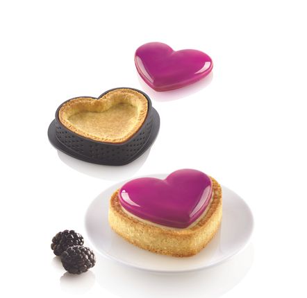 Molds - LITTLE LOVE MINI PIE KIT - SILIKOMART S.R.L.