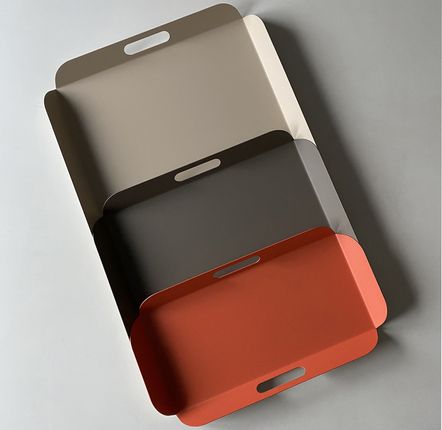 Trays - Set of 3 Crac trays - MATIÈRE GRISE