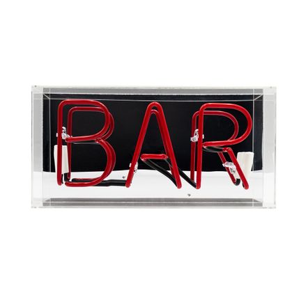 Desk lamps - 'Bar' Acrylic Box Neon Light - LOCOMOCEAN