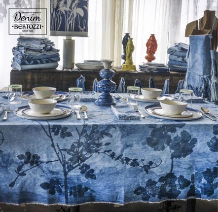 Tabliers de cuisine - Linge de table DENIM STONE-WASHED. - BERTOZZI